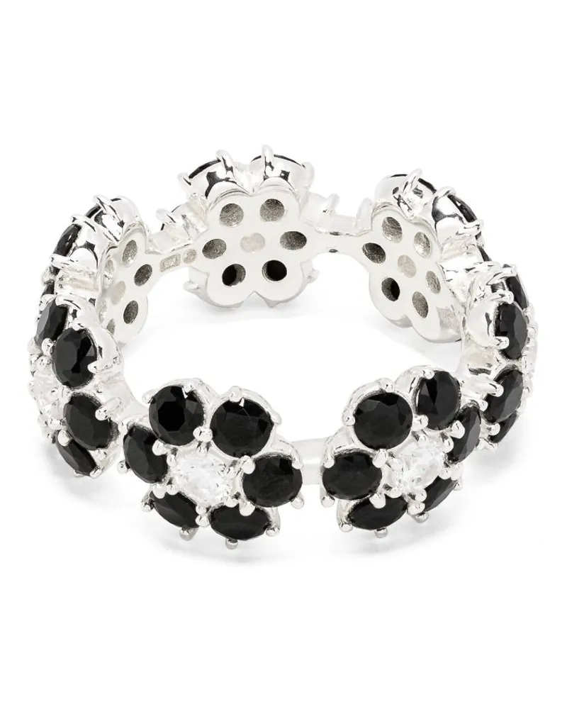 Hatton Labs Daisy Eternity Ring - Silber Silber