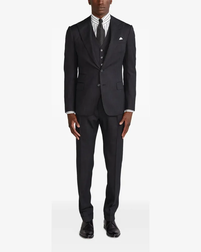 Ralph Lauren Anzug mit Falten - Grau Grau