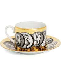 Fornasetti Cammei Teetasse Gold