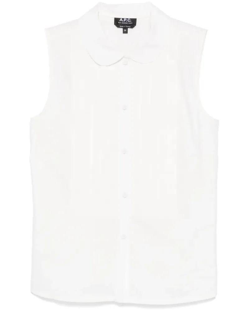 A.P.C. Shelley Hemd - WHITE White