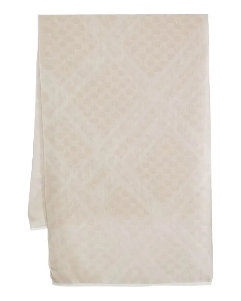 Max Mara fringed scarf - Nude Nude