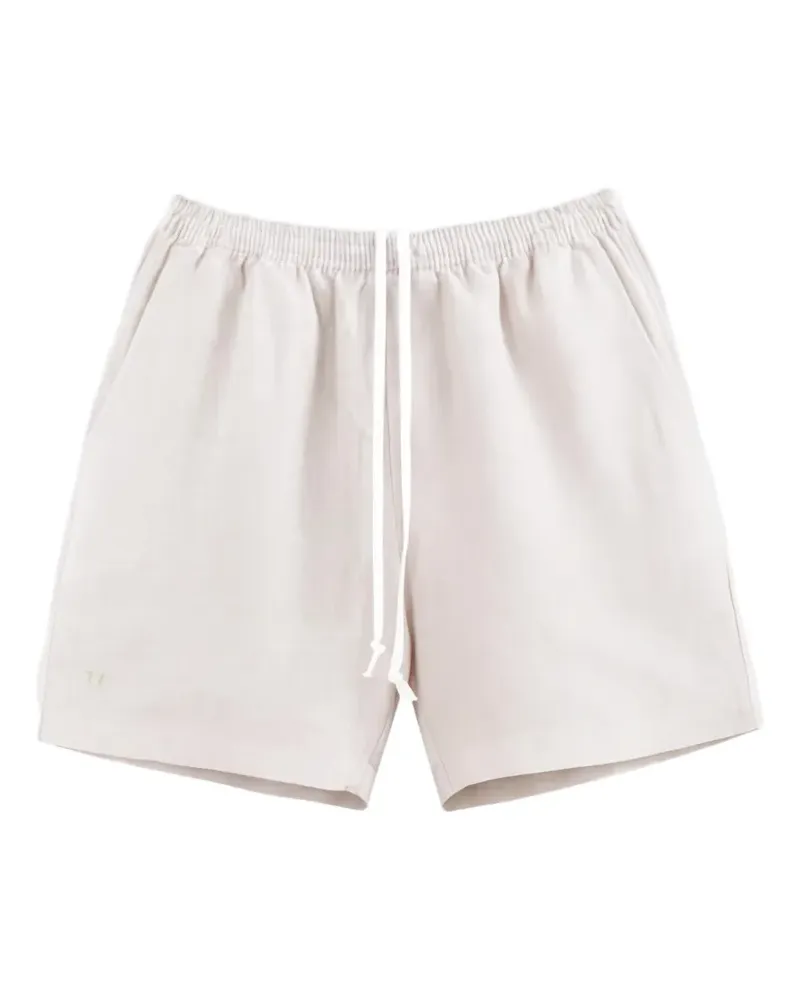 TRUE TRIBE Neat Shorts mit Kordelzug - Nude Nude