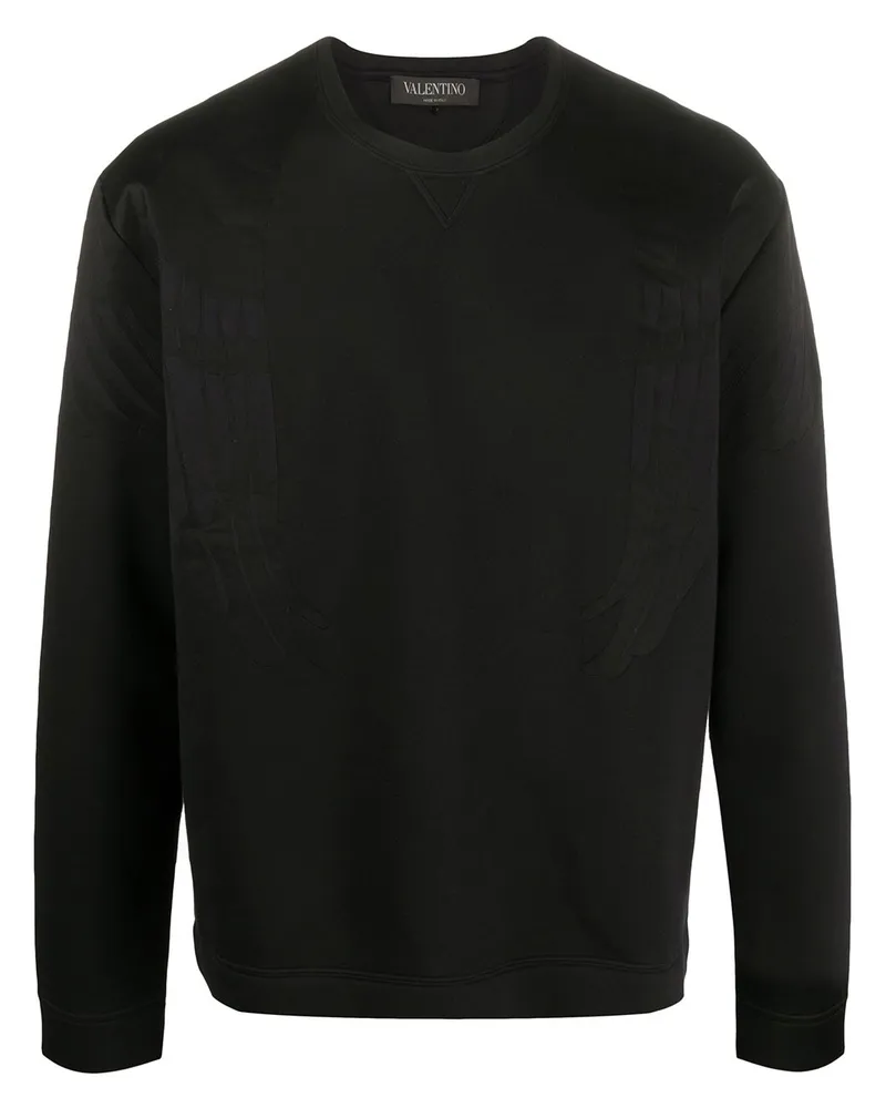 Valentino Garavani Rockstud Eagle' Sweatshirt - Schwarz Schwarz