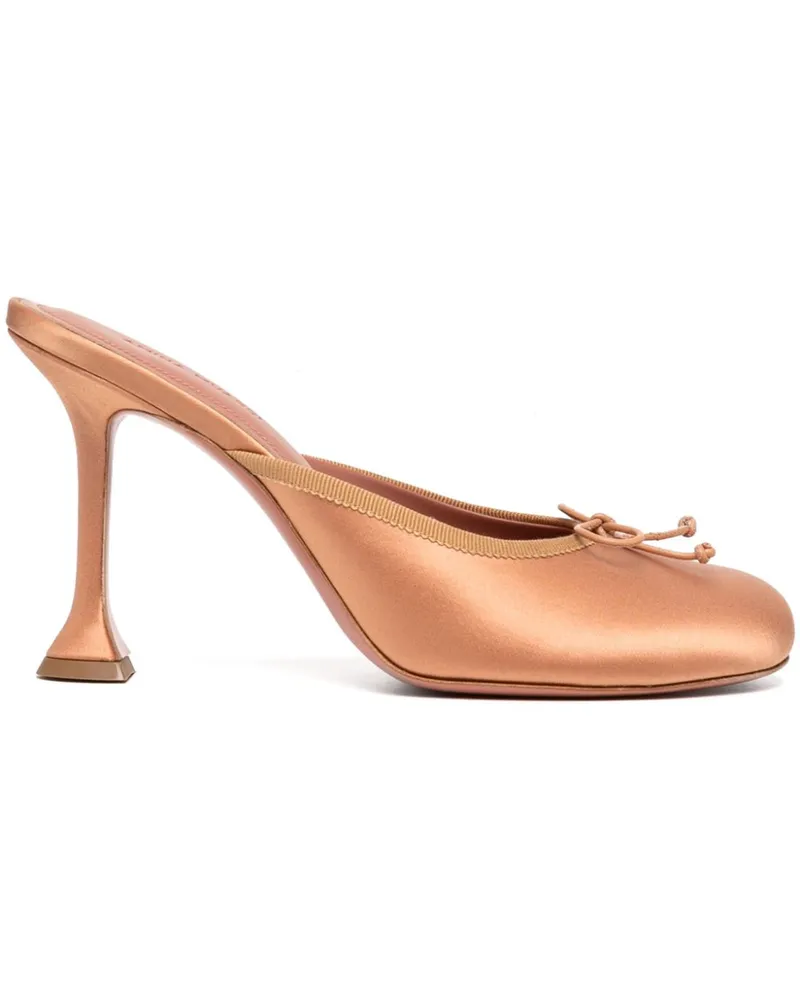 Amina Muaddi LILA SLIPPER Mules - Rosa Rosa