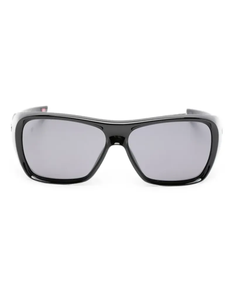 Oakley Sonnenbrille mit eckigem Gestell - Schwarz Schwarz