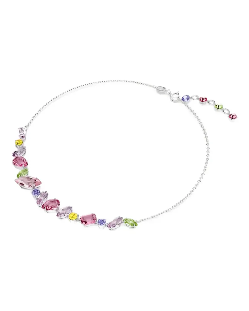 Swarovski crystal-embellished necklace - Silber Silber