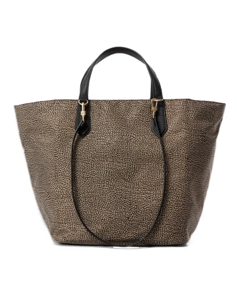 Borbonese Op ODP tote bag - Braun Braun