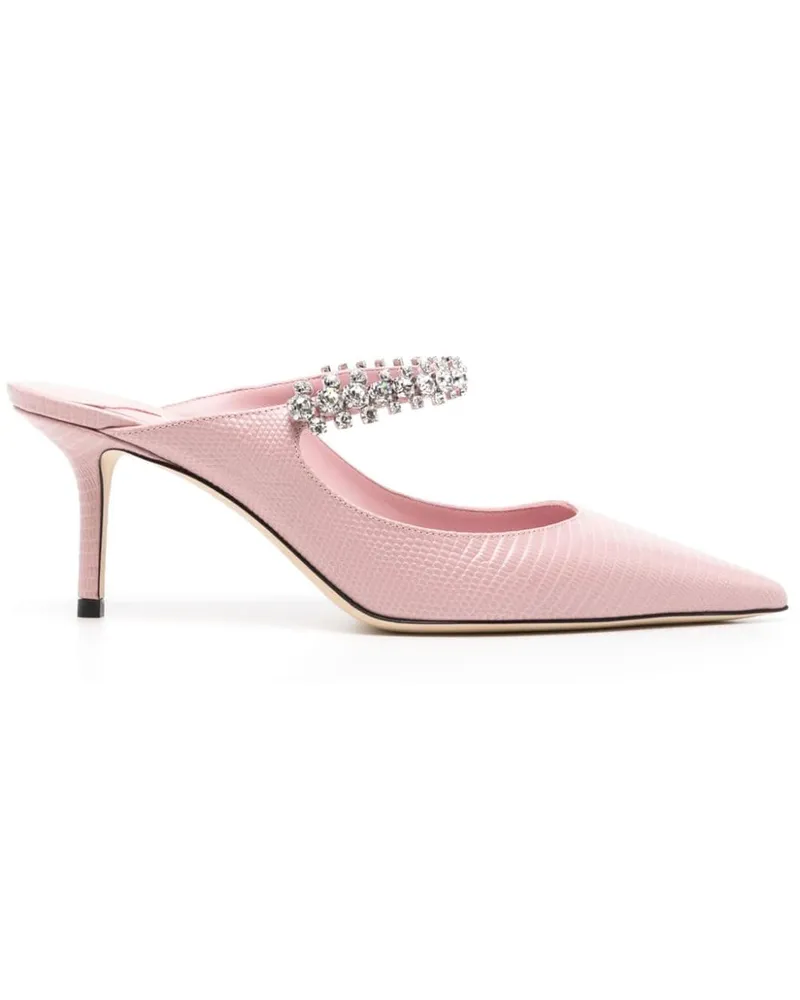 Jimmy Choo Bing Mules 65mm Rosa