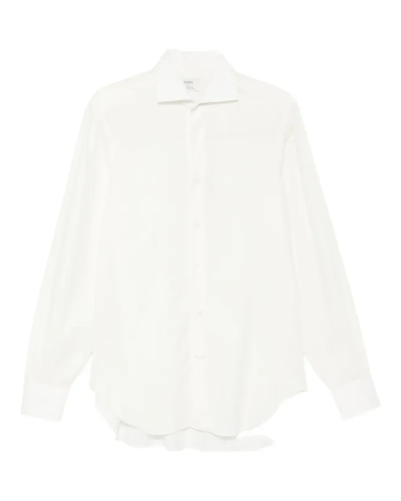 BARBA long-sleeve shirt - Weiß Weiß