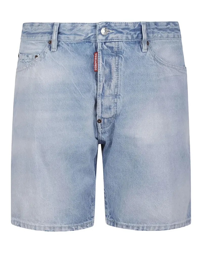 Dsquared2 faded denim shorts - Blau Blau