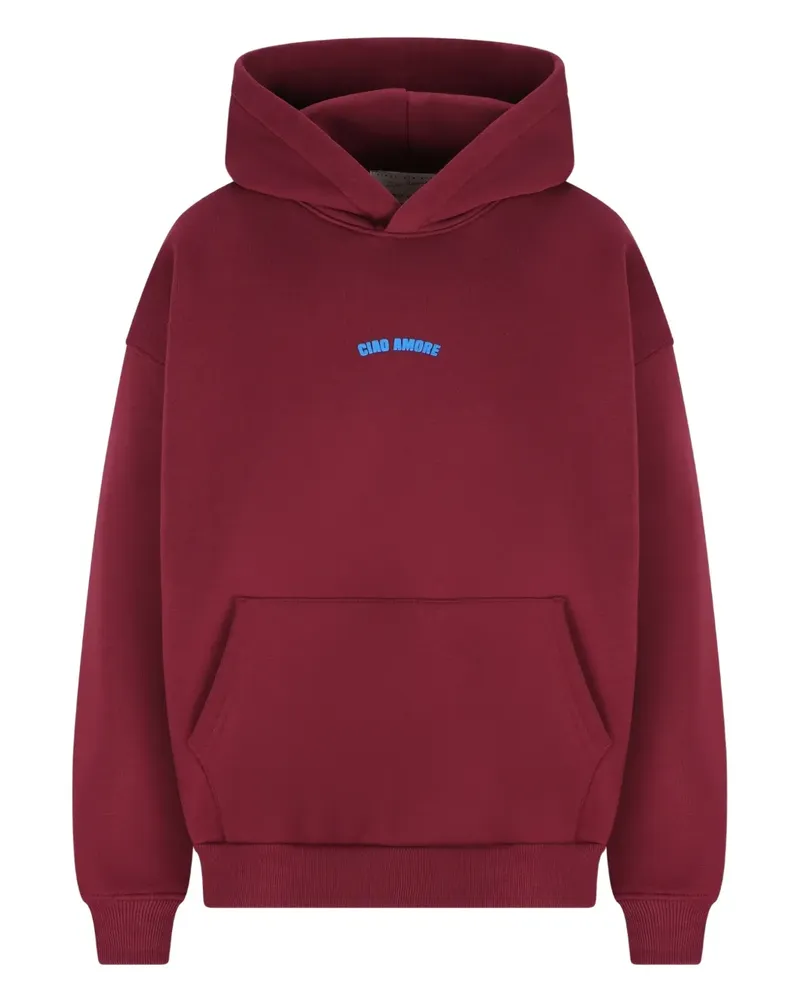 Giada Benincasa Ciao Amore Cortina Lover Hoodie - Rot Rot