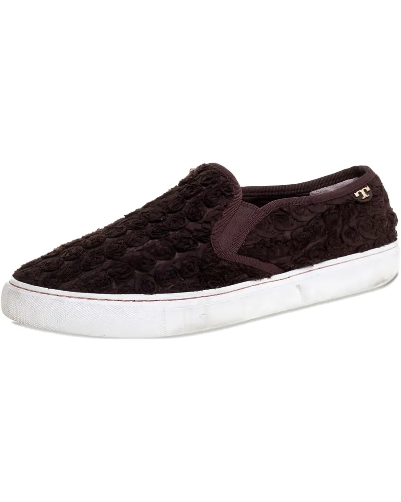 Tory Burch Rosette Slip-On-Sneakers - Braun Braun