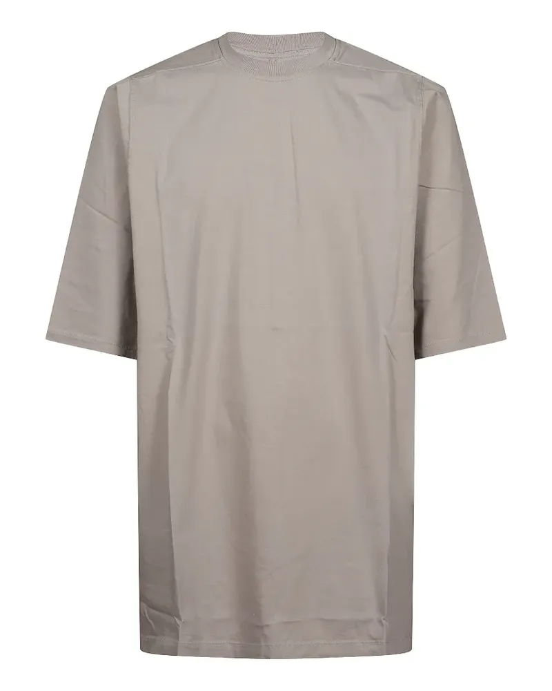 Rick Owens Jumbo short-sleeve cotton T-shirt - Nude Nude