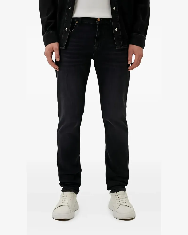 7 for all mankind Klassische Tapered-Jeans - Schwarz Schwarz