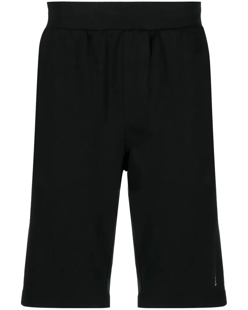 Ralph Lauren Joggingshorts mit Logo-Print - Schwarz Schwarz