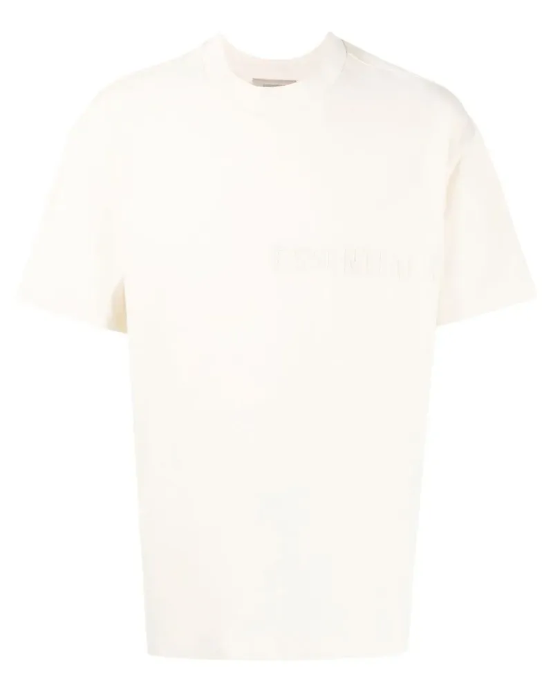 Fear of God T-Shirt mit Logo-Prägung - Nude Nude