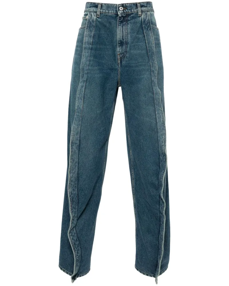 Y/PROJECT Evargreen Banana Jeans Blau