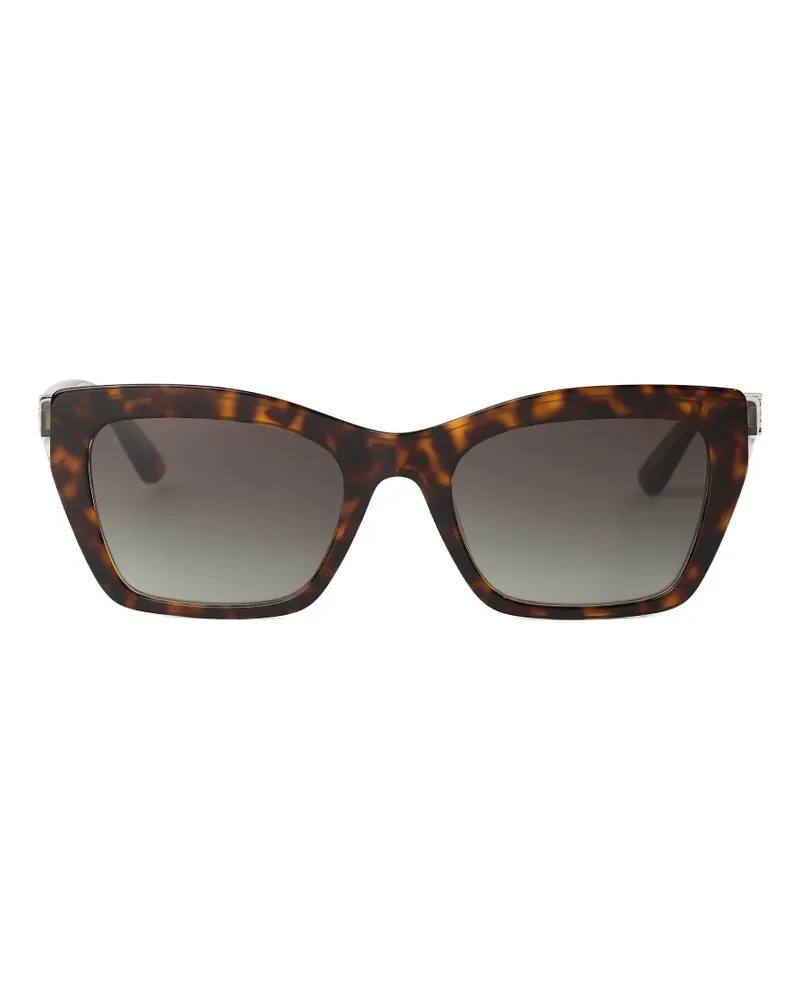 Karl Lagerfeld Autograph butterfly sunglasses - Braun Braun