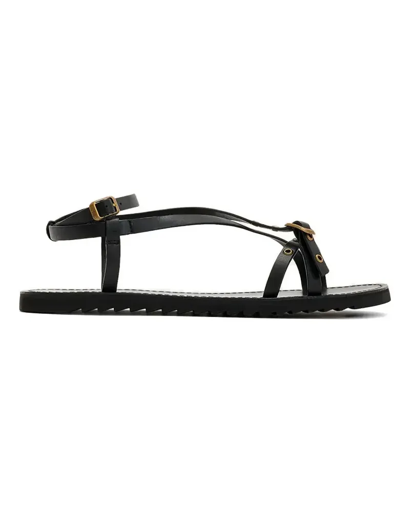 AllSaints Tyla Sandalen mit Schnalle - Schwarz Schwarz