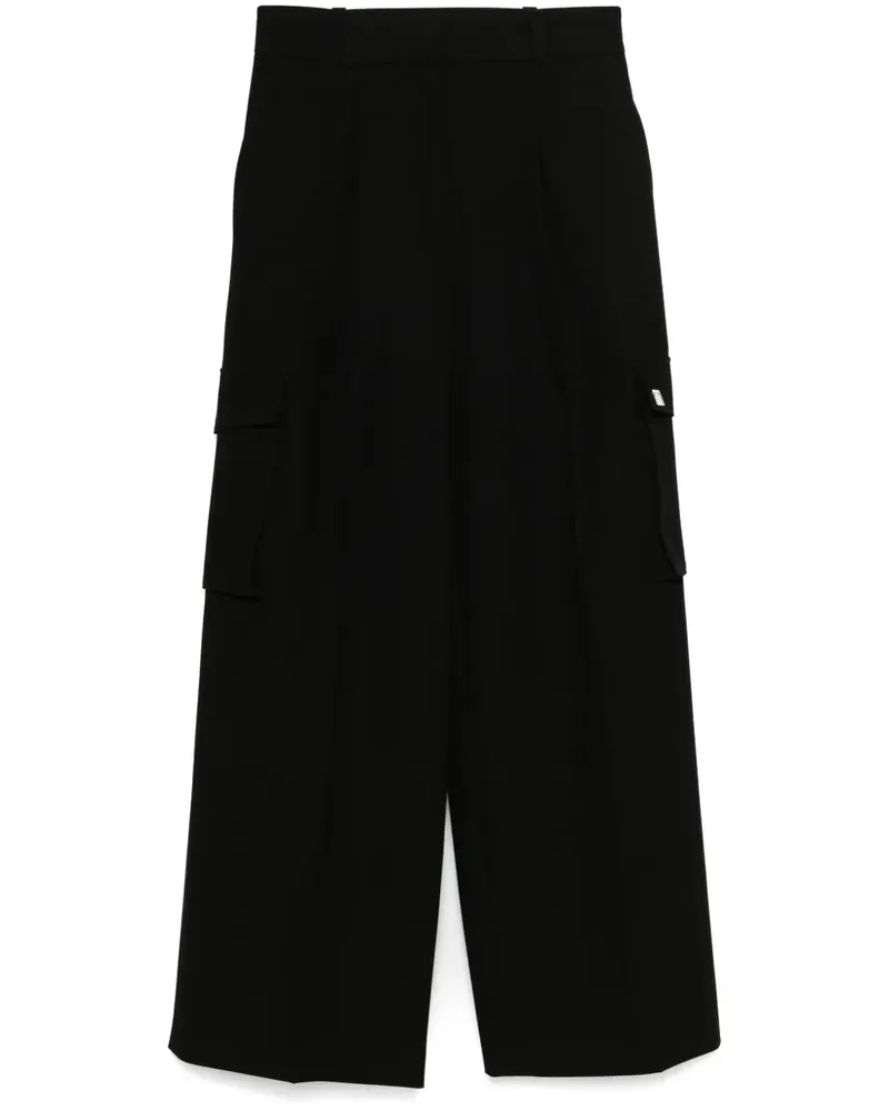 HUGO BOSS Cargohose - Schwarz Schwarz