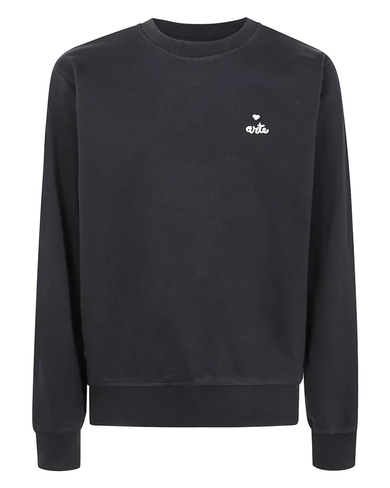 Arte Antwerp Klassisches Sweatshirt - Schwarz Schwarz