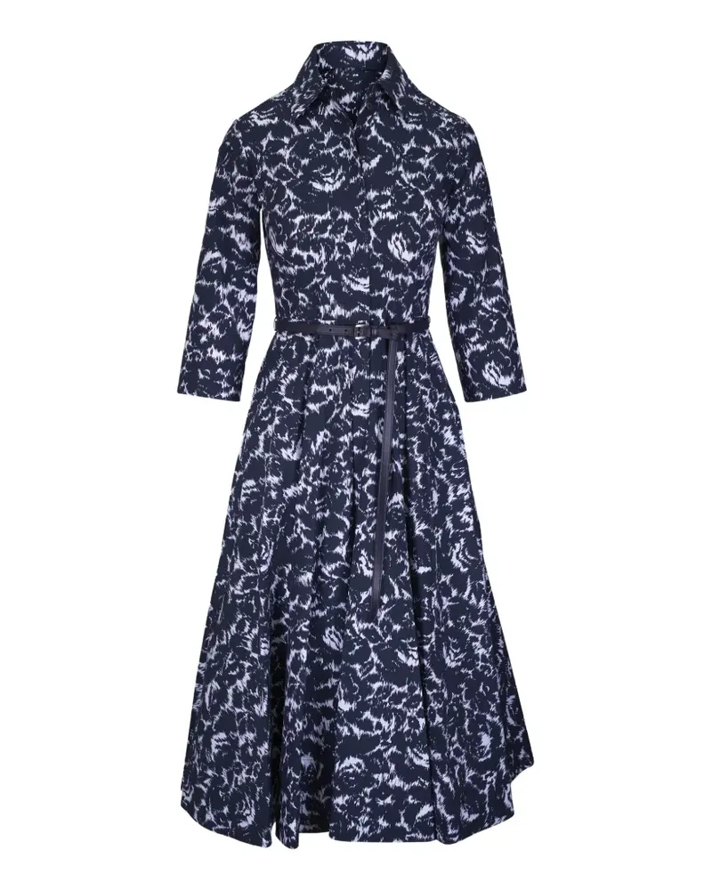 Michael Kors Kleid mit Gürtel - Blau Blau