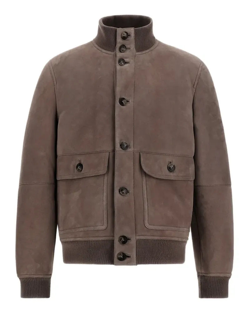 Herno Jacke aus Wildleder - Braun Braun