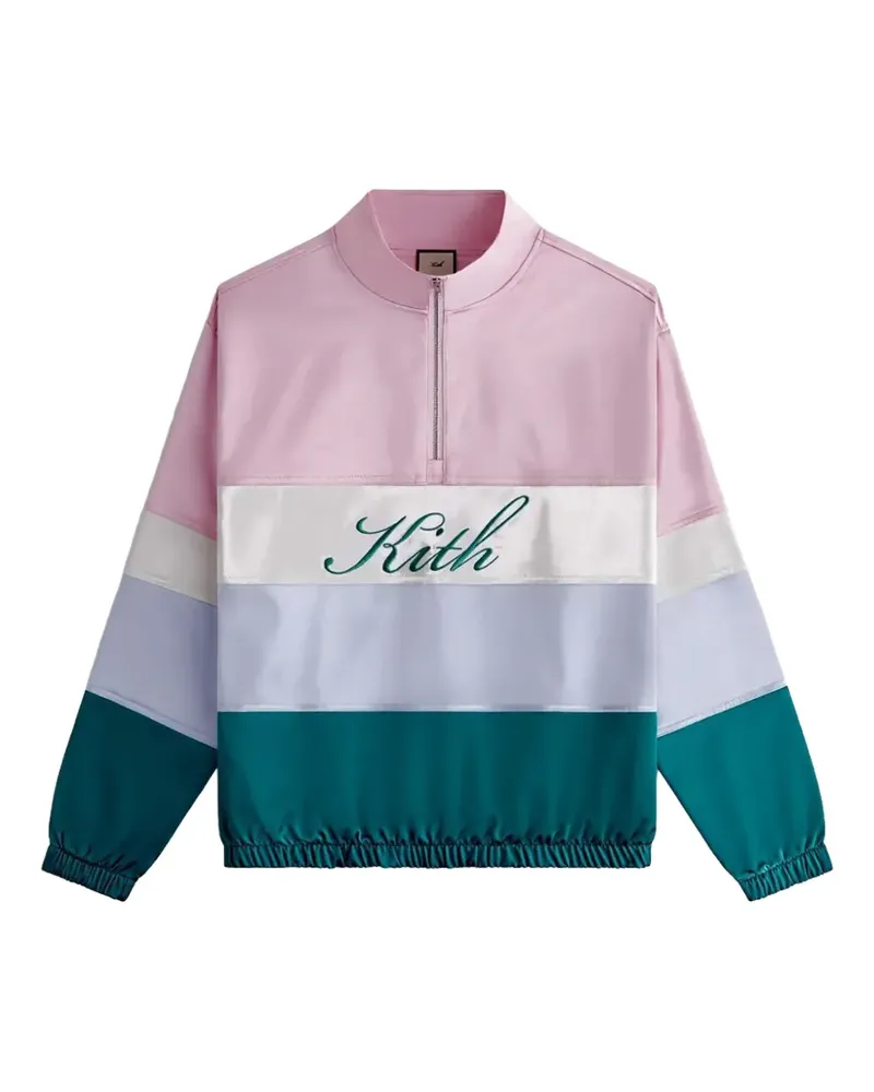 KITH Pullover mit Viertelreißverschluss - Rosa Rosa