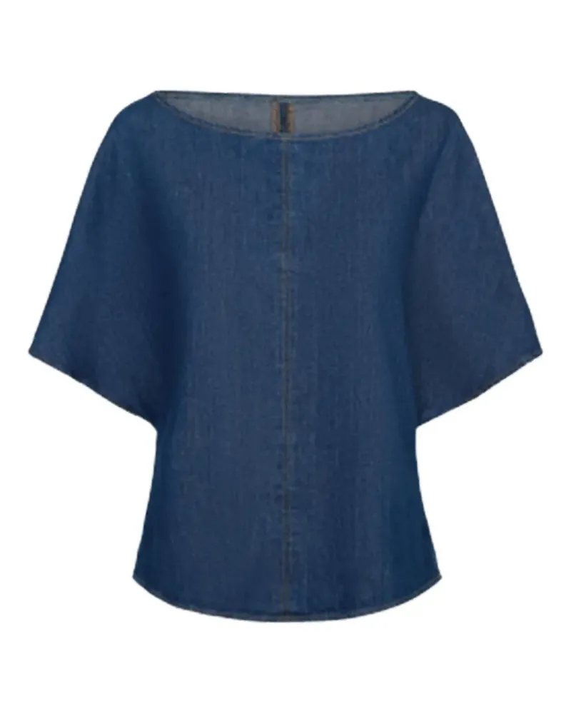 TWP short-sleeve denim T-shirt - Blau Blau