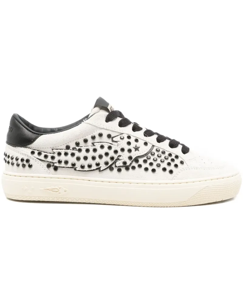 ENTERPRISE JAPAN Sneakers aus Wildleder - Weiß Weiß