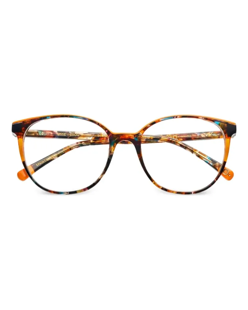 Etnia Barcelona Lisse round-frame glasses - Orange Orange