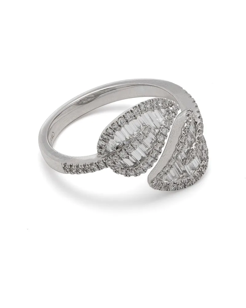 ANITA KO 18kt Weißgoldring mit Diamanten - Silber Silber