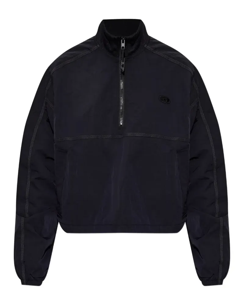 Diesel G-Anock quarter-zip jacket - Schwarz Schwarz