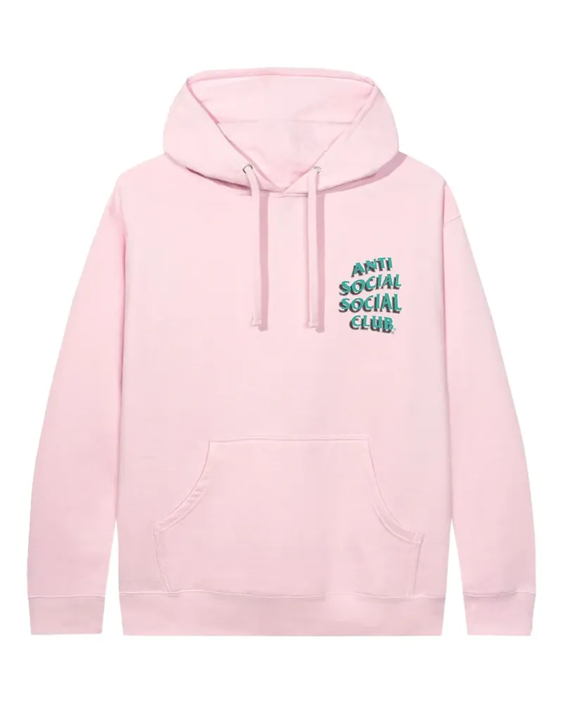 Anti Social Social Club Toned Down Hoodie - Rosa Rosa