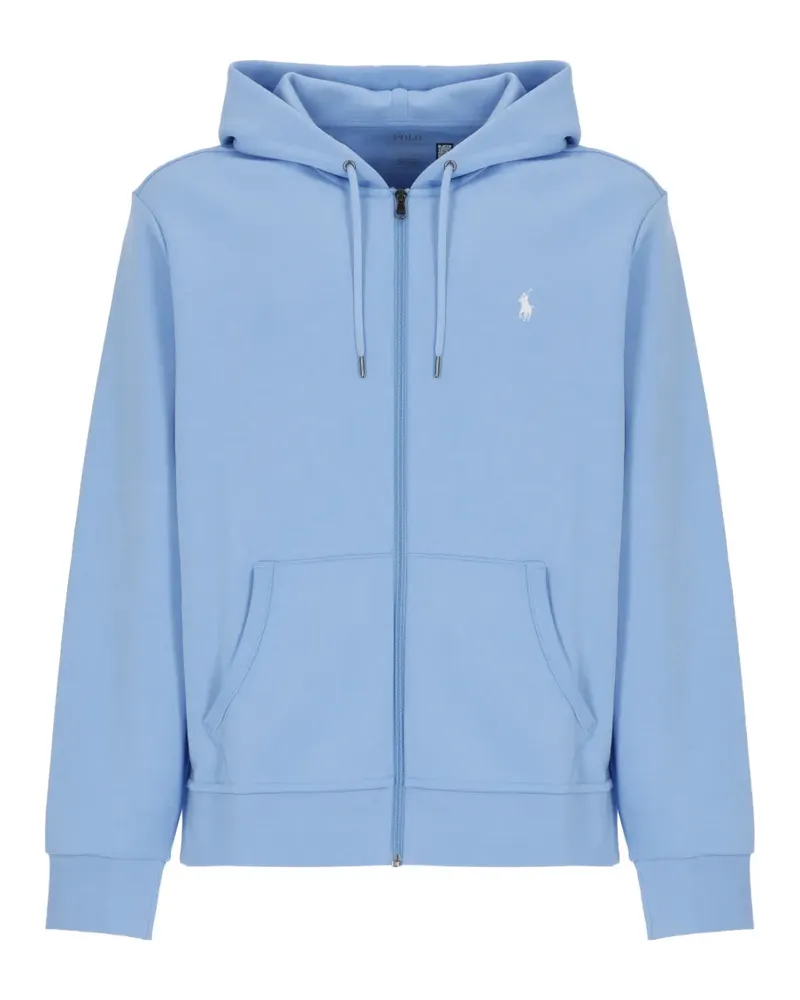 Ralph Lauren zip-fastening hooded sweatshirt - Blau Blau