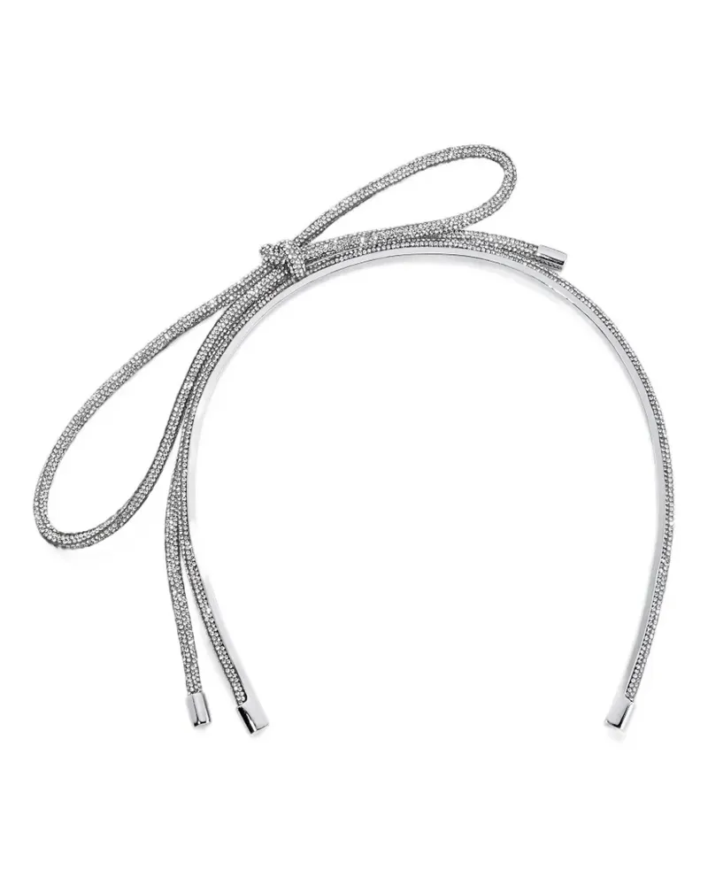 Area crystal-embellished headband - Silber Silber