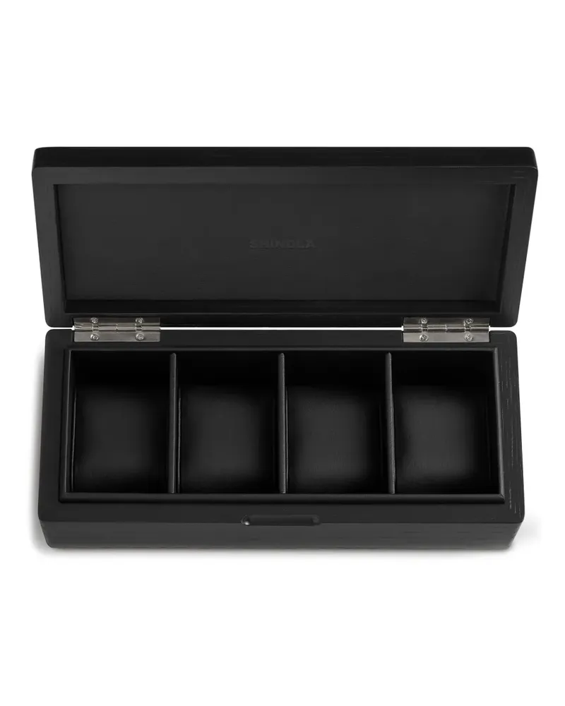 SHINOLA Collector's Uhrenbox - Schwarz Schwarz