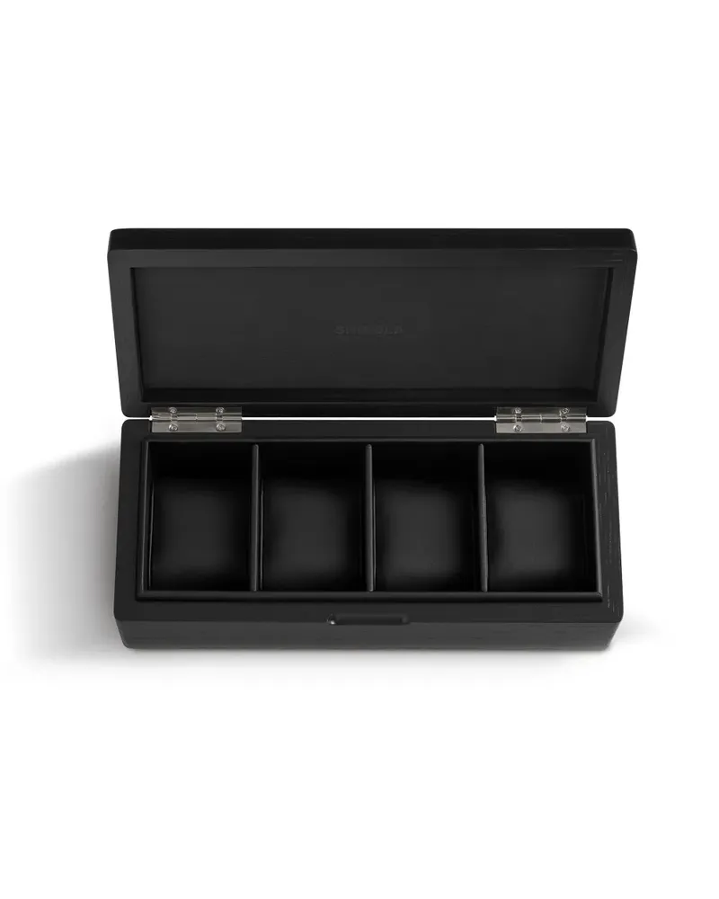 SHINOLA Collector's Uhrenbox - Schwarz Schwarz