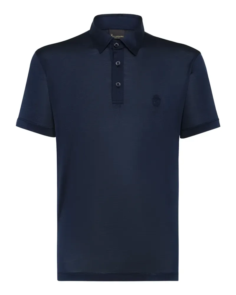 Billionaire Double B polo shirt - Blau Blau