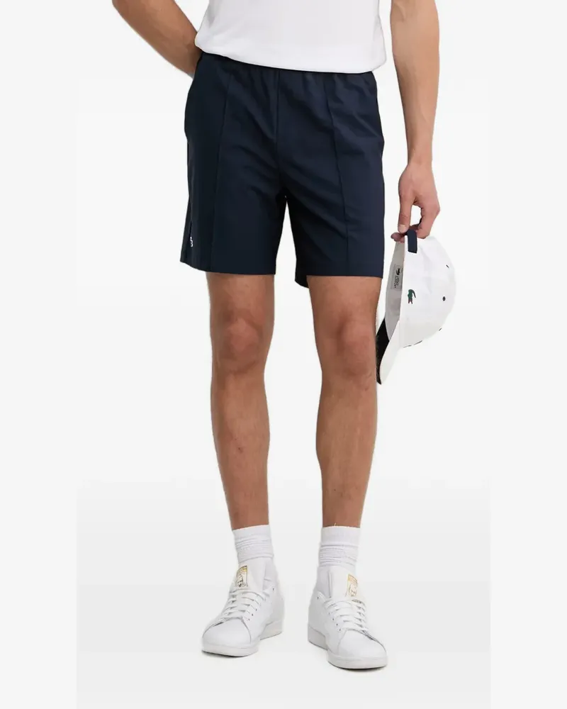 Lacoste logo-patch shorts - Blau Blau