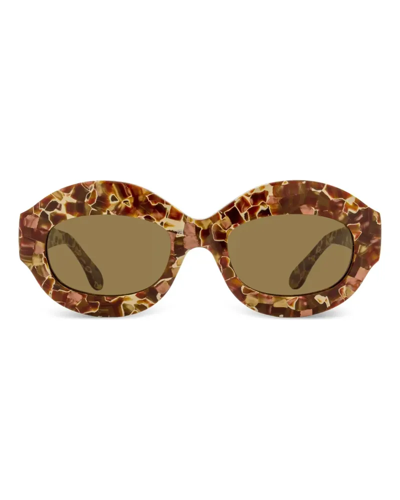 Marni Ik Kil Cenote Sonnenbrille - Braun Braun