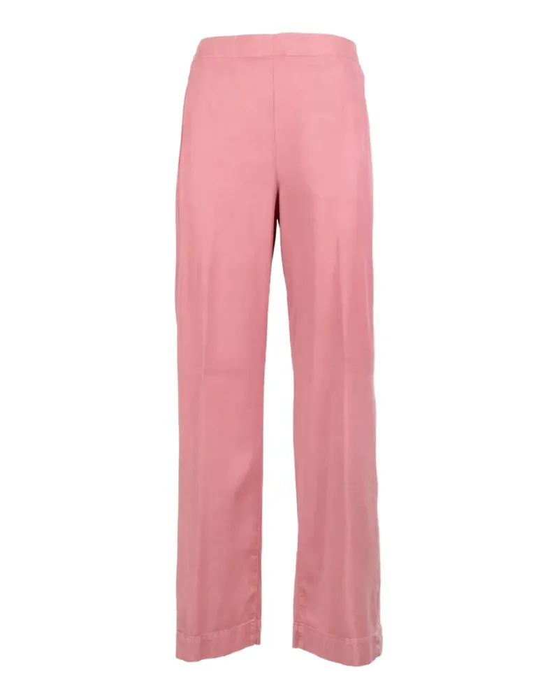 VIA MASINI 80 straight-leg trousers - Rosa Rosa