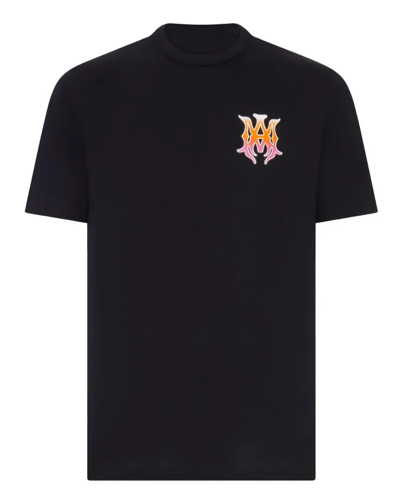 Amiri logo-print T-shirt - Schwarz Schwarz