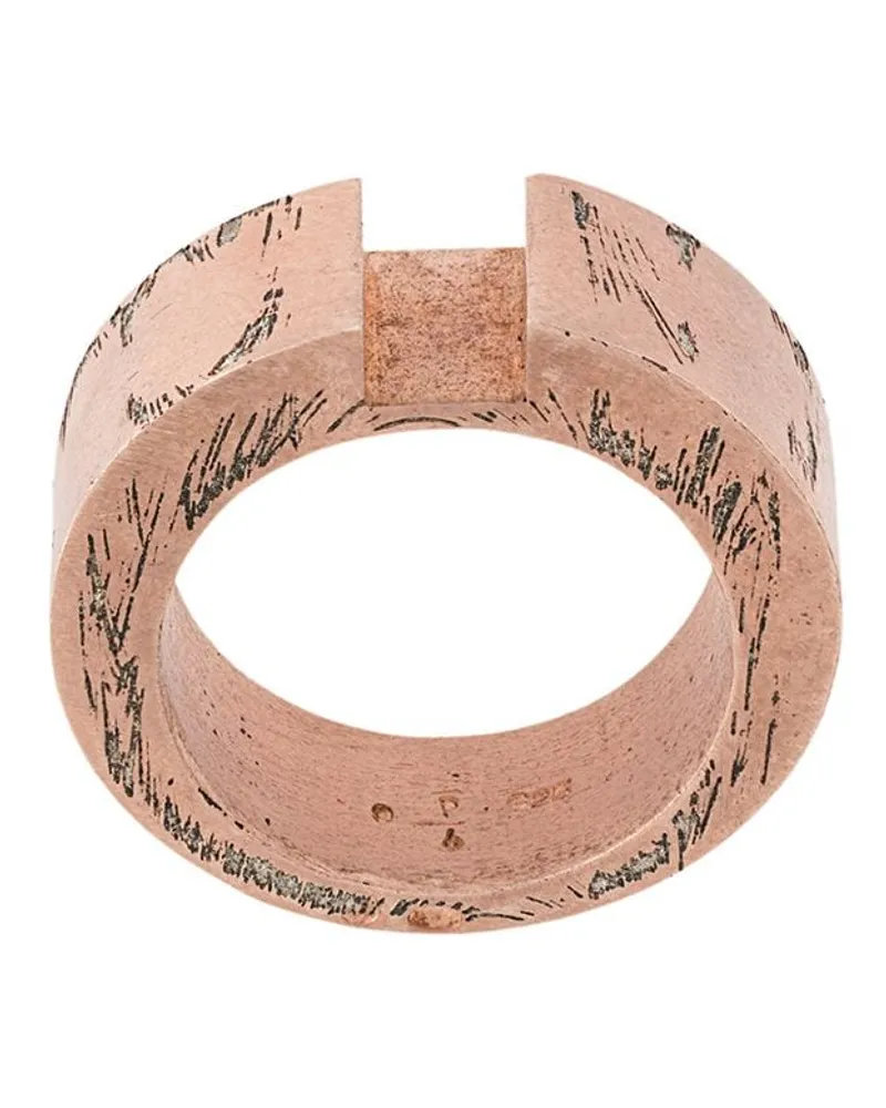 Parts Of Four Crescent Rift' Ring - Rosa Rosa