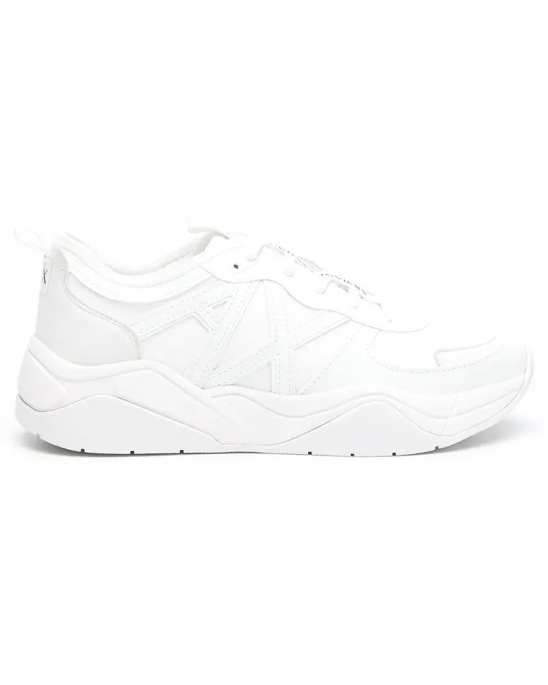 Armani Exchange Klassische Sneakers - Weiß Weiß