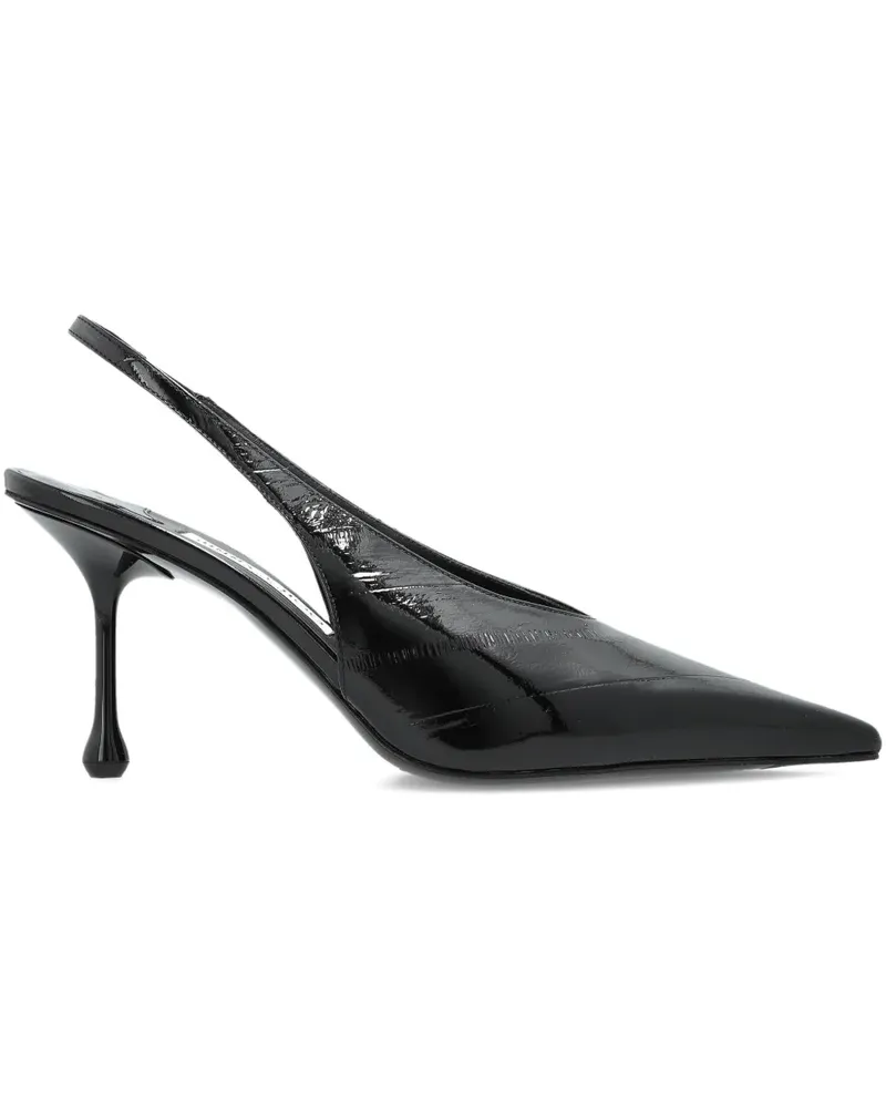 Jimmy Choo 95mm Isa pointed slingback pumps - Schwarz Schwarz