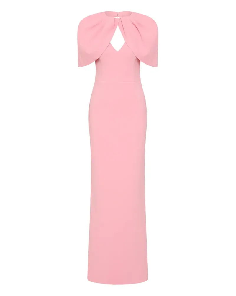 Rebecca Vallance Xena Abendkleid mit Schlüssellochausschnitt - Rosa Rosa