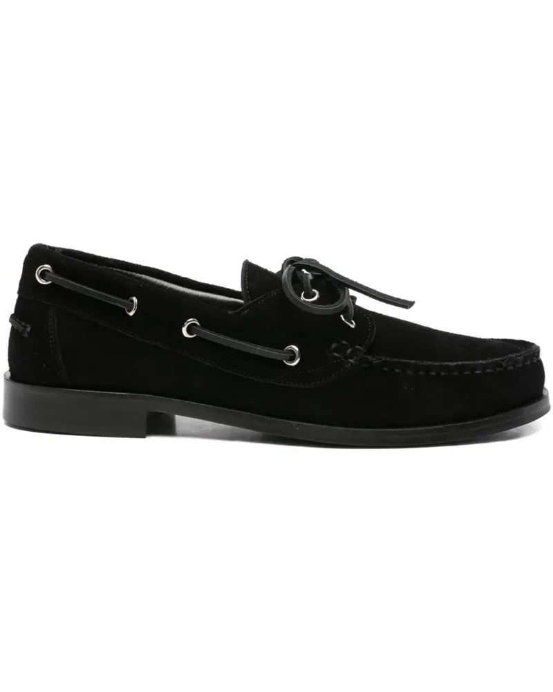 aeyde Harris Segelschuhe - Schwarz Schwarz