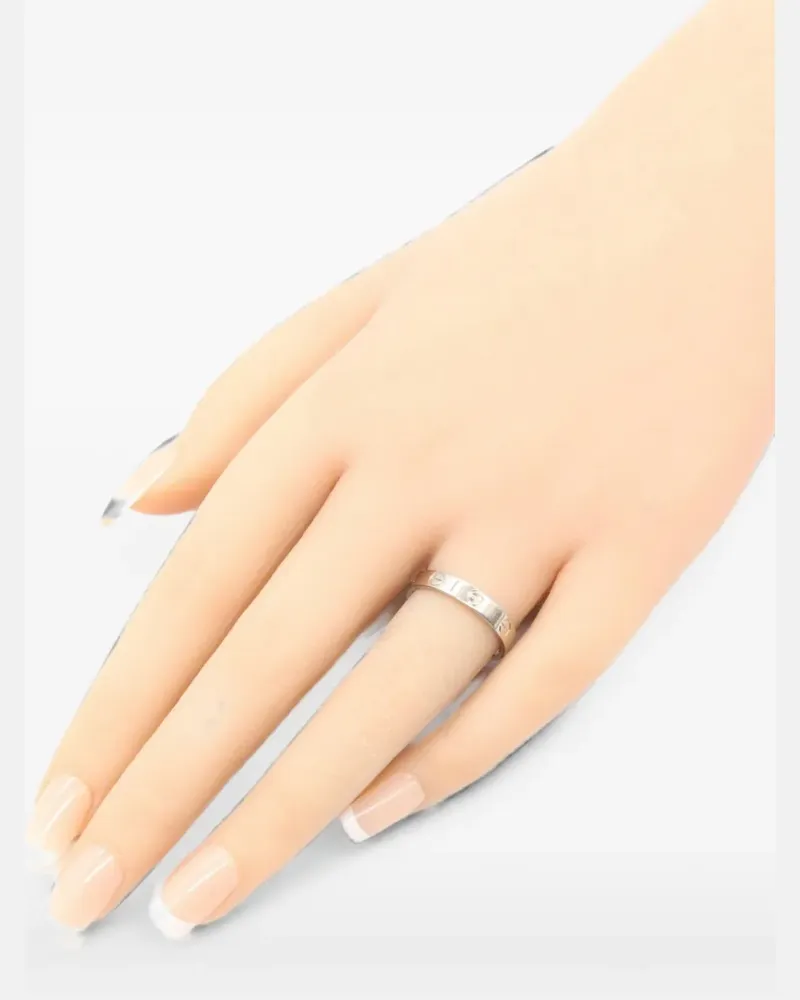 Cartier Love screw-detail ring - Silber Silber