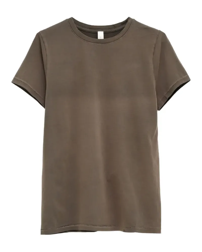 Lauren Manoogian T-Shirt mit Rundhalsausschnitt - Braun Braun